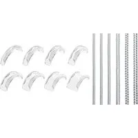 Agger Ringmaß 14/25 Stück Ringverkleinerer Unsichtbar Silikon Ring Verkleinerung (14-tlg)