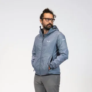 SALEWA - CRODA TWR M HYB JKT - Grau (Gr.46)