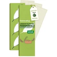 Futura-Shop Insektenfalle Mottenfalle gegen Lebensmittelmotten - insektizidfrei, geruchlos, inkl. 3x Pheromon-Lockmittel
