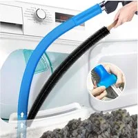 FOUORTUNATE-BEE Reinigungsbürste Trockner Entlüftungsreiniger Set 2-teilig für Staubsauger, Fusselbürste & Schlauchaufsatz mit Universaladapter