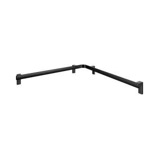 KEUCO AXESS Eck-Dusch-/Wannenhandlauf aus Metall, 85 x 85 cm, 35011378800 35011378800
