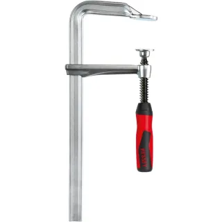 Bessey Original Ganzstahl-Schraubzwinge GZ mit 2-Komponenten-Kunststoffgriff - GZ30-2K