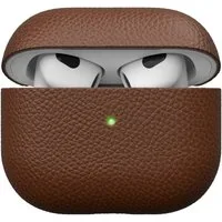 KeyBudz Kopfhörer-Schutzhülle Artisan Leder Schutzhülle für AirPods 3. Generation, hochwertiges Echtleder