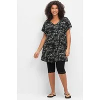 Sheego Jumpsuit Shirt + Leggings Länge ca. 82cm