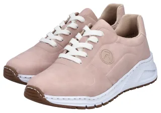 Rieker Sneaker mit MemoSoft-Innensohle, Freizeitschuh, Halbschuh, Schnürschuh