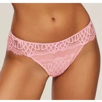 LASCANA String Cara aus dezent transparenter Spitze, anteilig aus recyceltem Material