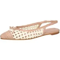 Melvin & Hamilton Fiora 5 Leder-Ballerinas für Damen Ballerina Flache Absätze, Echtes Leder, Von Hand geflochten