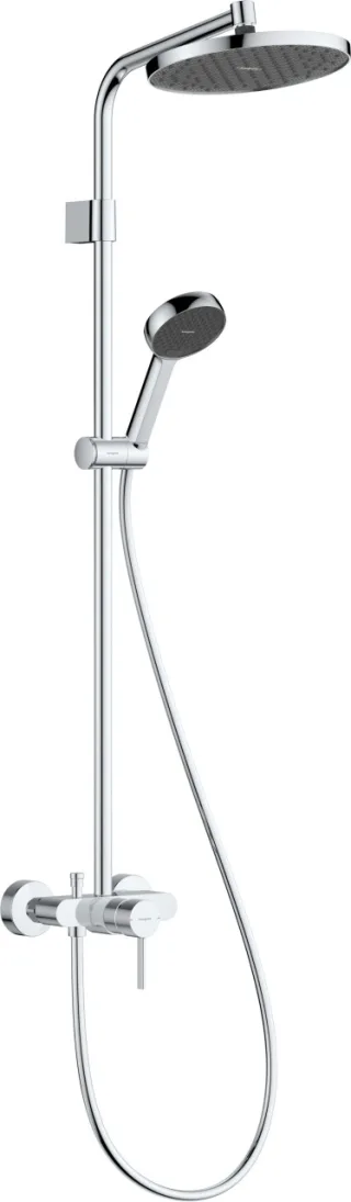 Hansgrohe Activera S Showerpipe 240 1j EcoSmart mit Einhebelmischer chrom, 28875000 28875000