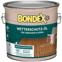 Bondex Wetterschutzfarbe BONDEX Wetterschutz-Öl für Aussen, UV-Schutz, matt, wasserabweisend