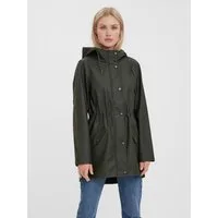 Vero Moda Regenjacke VMMALOU COATED JACKET wasserabweisende Beschichtung