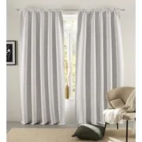 LeGer Home by Lena Gercke Verdunkelungsvorhang Marusha (1 St), Stangendurchzug, verdunkelnd, Polyester, Verdunkelnder Vorhang, blickdicht, Leinenoptik, robuste Haptik, Thermo