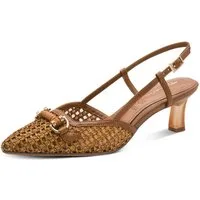 Tamaris Slingpumps, Stilettoabsatz, Partyschuh mit Zierriegel und Schmuckelement