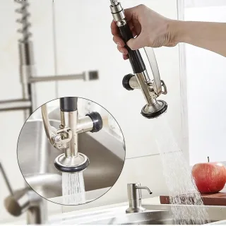 Kitchen Spray Head Swivel Sink Pull Down Pre-Rinse Faucet Tap Sprayer Repalcement Part