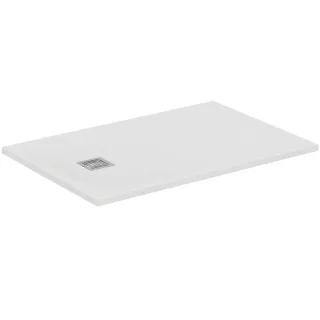 Ideal Standard Rechteck-Duschwanne Ultra Flat S + 1200x800mm Abl.25cm Mitte/Seite Weiss, T5594FR T5594FR