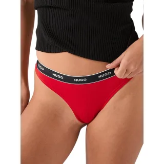 Hugo - Thong für Damen, Mittlere Bundhöhe, Regulär (Leuchtend Rot)