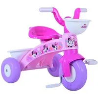 Volare Kinderfahrrad Dreirad Disney Minnie für Mädchen Kinderrad in Rosa 10 Zoll