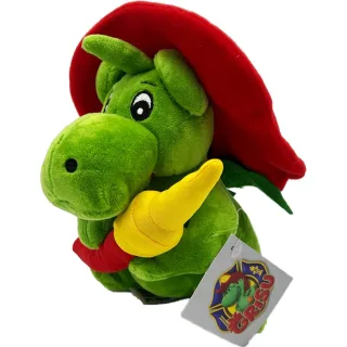 Plüschdrache | Feuerwehrhelden | Grisu 20 cm | Feuerwehr-Maskottchen | Kuscheltier | Kinder-Geschenk | Plüschfigur | ZDF Kinder-Serie | Spende 1 EUR