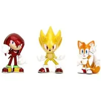 JADA Actionfigur Sonic the Hedgehog Nano Metalfigs Diecast Minifiguren 3-er Pack 5 cm