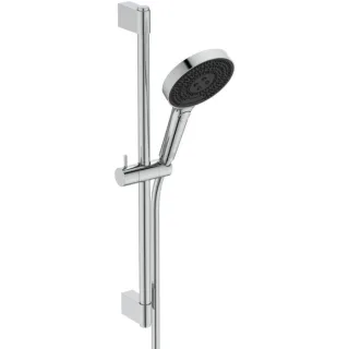 Ideal Standard Idealrain Solos Brausekombination A7897AA Stange 603mm, Handbrause mit 3 Funktionen, verchromt