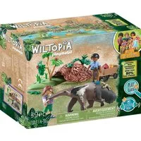 Playmobil® Wiltopia - Ameisenbärpflege (71012), Wiltopia Konstruktions-Spielset, (39 St), teilweise aus recyceltem Material, Made in Germany