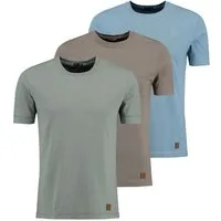 Key Largo T-Shirt MT Pepper round uni Basic Look MT00666 Rundhalsauschnitt unifarben kurzarm slim fit