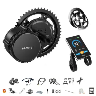 [EU DIRECT] BAFANG BBS01B 48V 250W Mid-Motor Conversion Kit Electric Bike Kits with VD61 Display Screen 36/42/44T Chainw