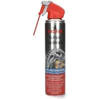 NIGRIN Kettenöl Moto-Bike Ketten-Fett Sprüh-Fett Spray 400ml, 400 ml, (1-St., 1x MOTO-BIKE Kette-Sprühfett 400ml), Kettenspray Kettenfett für Motorrad O Z X Ring-Kette Fahrrad E-Bike