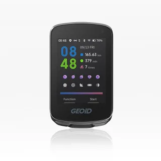 GEOID CC700 GPS Bike Computer 2.8-Inch Color Display Smart Route Navigation ANT+ & Bluetooth Wireless IPX7 Waterproof Cy