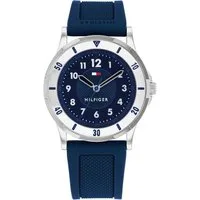 Tommy Hilfiger Quarzuhr KIDS 1720040, Armbanduhr, Kinderuhr, analog, Silikonarmband, Geschenkidee