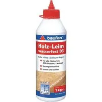 baufan® Bastelkleber Holz-Leim wasserfest D3 Holzleim Holzkleber