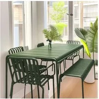 Muxing Gartenlounge-Set Gartenmöbel Set aus Eisen mit Tisch und Stühlen für Garten & Terrasse, (Set, 6-tlg)