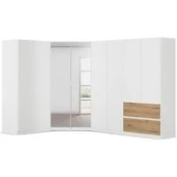 rauch Schrank-Set Kleiderschrank Schrank Garderobe Wäscheschrank COSTA Größe 208x298 cm, (Set, 3-St., in 3 Ausstattungen BASIC/CLASSIC/PREMIUM), viel Platz, grifflose Front und Push-to-Open Funktion MADE IN GERMANY