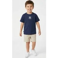 Converse T-Shirt CNVN SUSTAINABLE CORE S/S TEE Kurzarm, mit Rundhalsausschnitt, aus Polyester, für Kinder