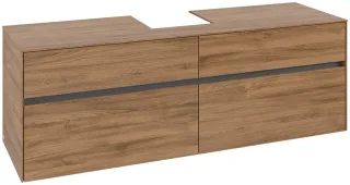 Villeroy & Boch Waschtischunterschrank Collaro C10400 1600x548x500mm Kansas Oak C10400RH