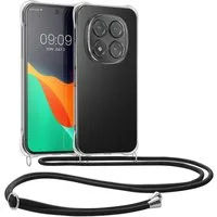 kwmobile Smartphone-Hülle Necklace Case für Xiaomi Redmi Note 15 Pro+ 5G / Poco M8 Pro 5G, Hülle Silikon mit Handykette - Band Handyhülle