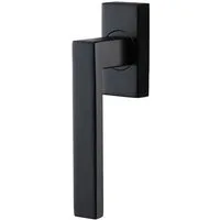 MeinTürgriff Fenstergriff Trento Schwarz matt Fensterolive eckig