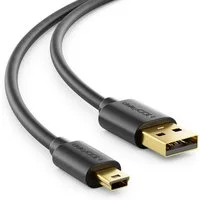 deleyCON deleyCON 5m Mini USB 2.0 Datenkabel - USB A-Stecker zu Mini B-Stecker USB-Kabel