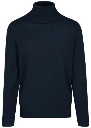 COMMANDER Finest Clothing - (S)-NOS Rollkragen Pullover dark navy - Gr. - M