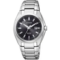 Citizen Solaruhr, Citizen Damen Analog Solar Uhr mit Titan Armband EW2210-53E