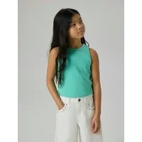 Name It Tanktop NKFNAKAL SL SHORT TOP NOOS Baumwollmischung, verkürzte Form, Jersey Rippware