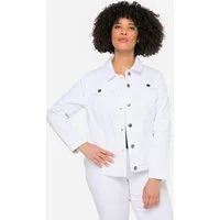 Angel of Style Jeansjacke Jeansjacke Frieda Wascheffekte Hemdkragen Langarm