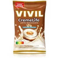 VIVIL Süßigkeit, Vivil Creme Life Latte Macchiato Lutschbonbons zuckerfrei 90g