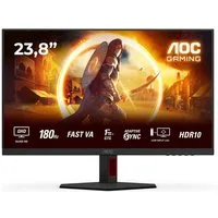 AOC Q24G4RE Gaming-Monitor (60,5 cm/24 ", 2560 x 1440 px, QHD, 1 ms Reaktionszeit, 180 Hz, IPS, neigbar)