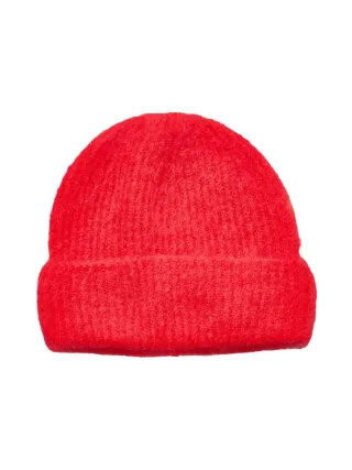 beck söndergaard - Beanie aus Alpaka-Wolle rot - Gr. - OS