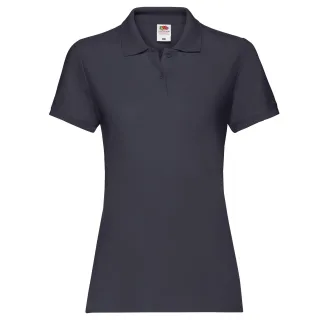 Fruit of the Loom - "Premium" Poloshirt für Damen (Marineblau)