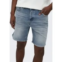 ONLY & SONS Jeansshorts ONSEDGE PER LBT 6966 DOT DNM SHORTS NOOS Baumwollmischung, straight fit