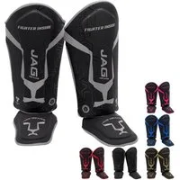 JAG GEARS Kampfsport Schienbeinschoner Schienbeinschoner-Polsterung für Kampfsportarten und Kickboxen schütze (Set, 1x pair), Geeignet für MMA Kickboxen, Muay Thai, Sparring, Training und Wettkamp