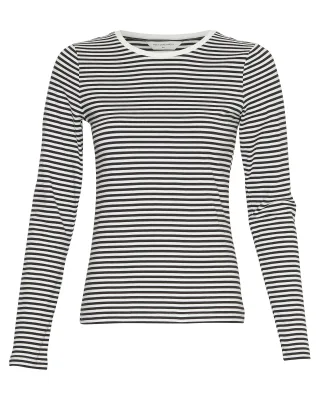 msch copenhagen - MSCHGemma Hadrea O Top STP egret black - Gr. - XS/S