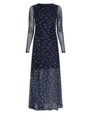 msch copenhagen - Kleid - MschGinie Illenora blau - Gr. - M