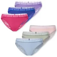 Elle Brasilslip ELLE LACE (6-St) rio-slip tanga knapp